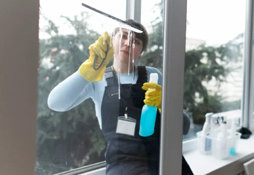 Nettoyage de vitres intérieures et extérieures à Villeneuve-sur-Bellot